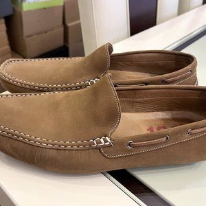 Nordstrom 1901 Brand Men's Brazilian Leather Suede driving moccasins!